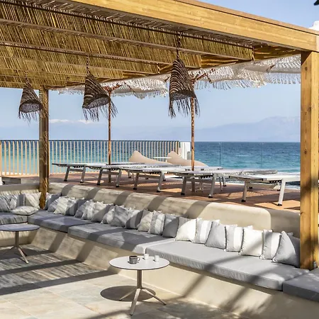 Lägenhet Cavo Dio 8 - Beachfront Bliss - Cozy Pool Sunset Kato Diminio